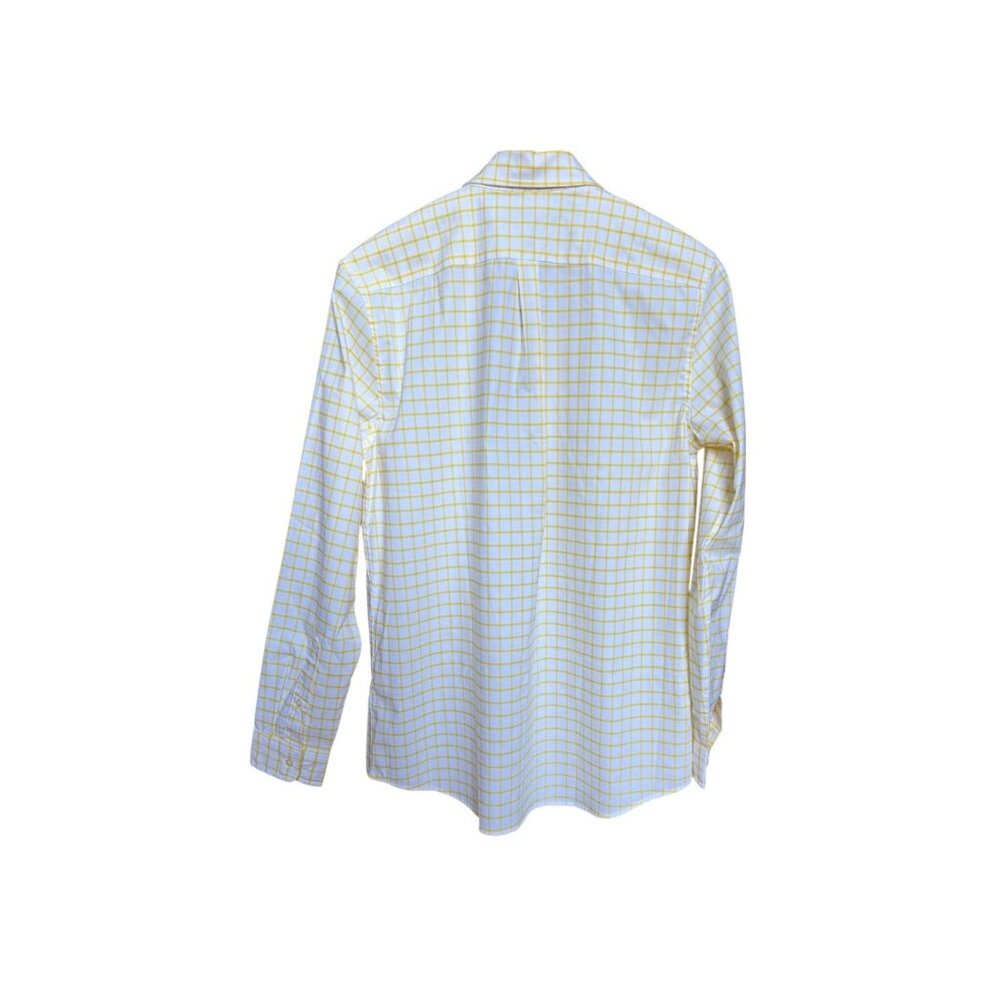 Vineyard Vines Shirt Mens XL Yellow Slim Fit Tucker Button Up Preppy Whale - Picture 6 of 6